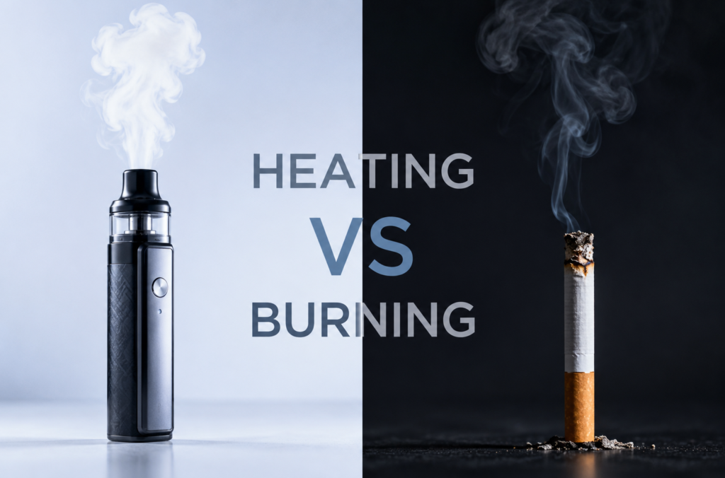 Vaping vs Smoking